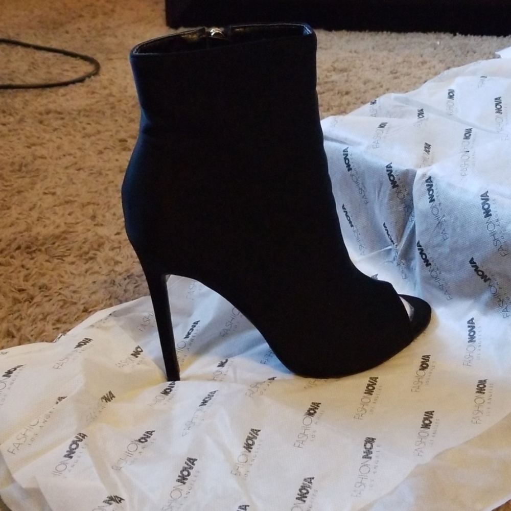 Peep Toe Booties
